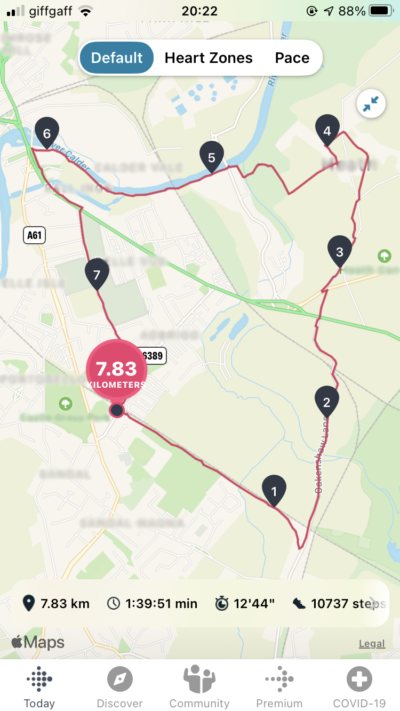 fitbit versa maps